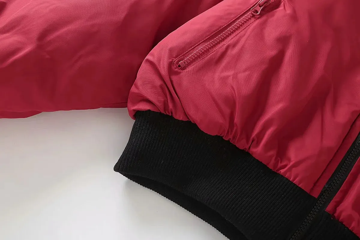 Cotton Hooded Reversible Outerwear