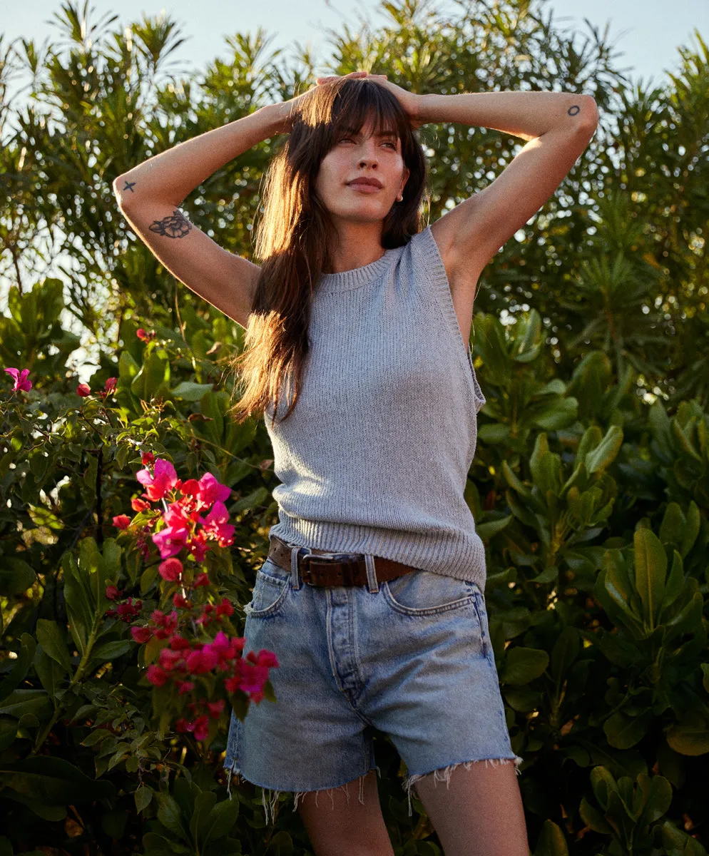 Crescent Knit Tank - FINAL SALE
