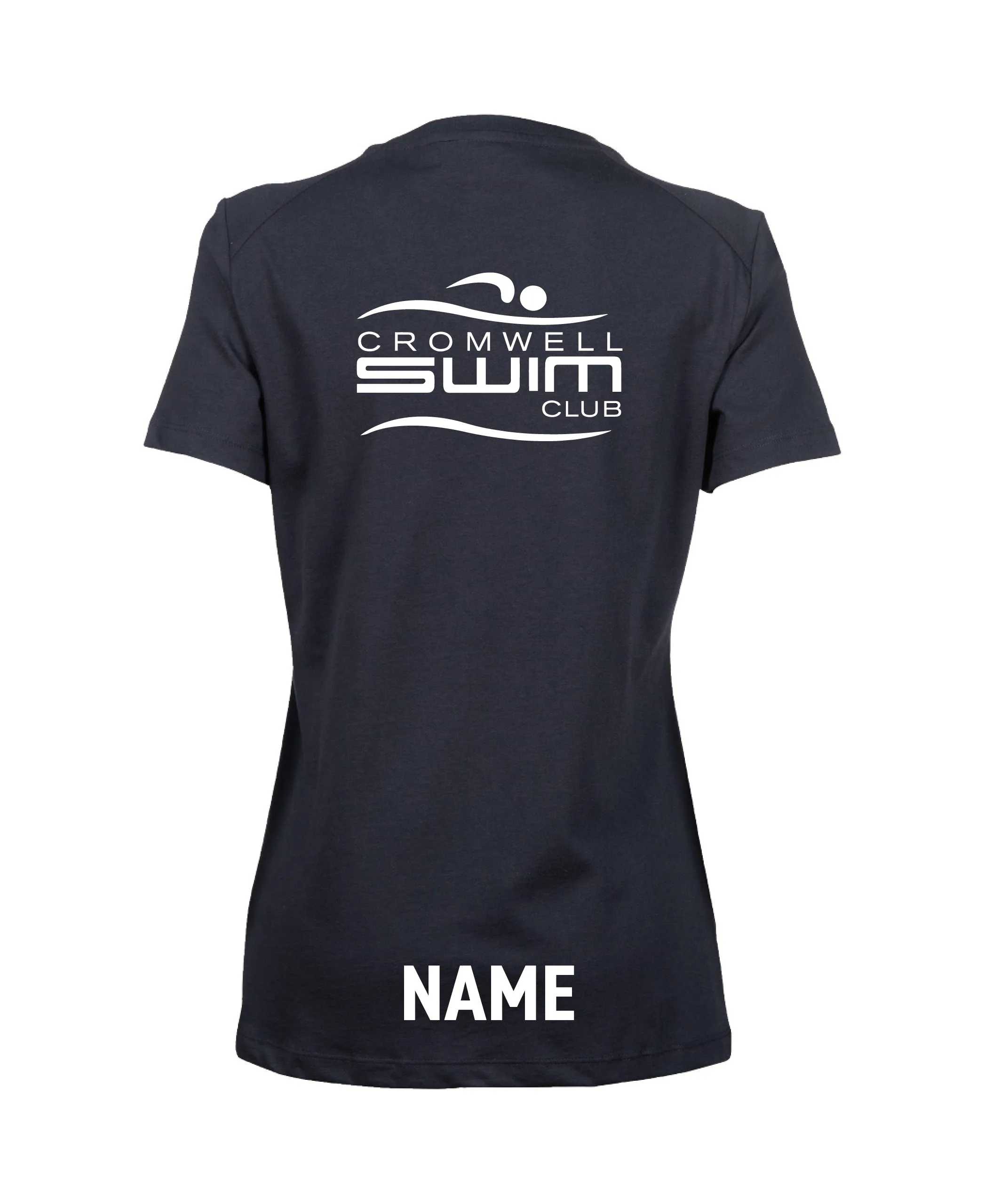 Cromwell Women's Panel T-Shirt - Navy