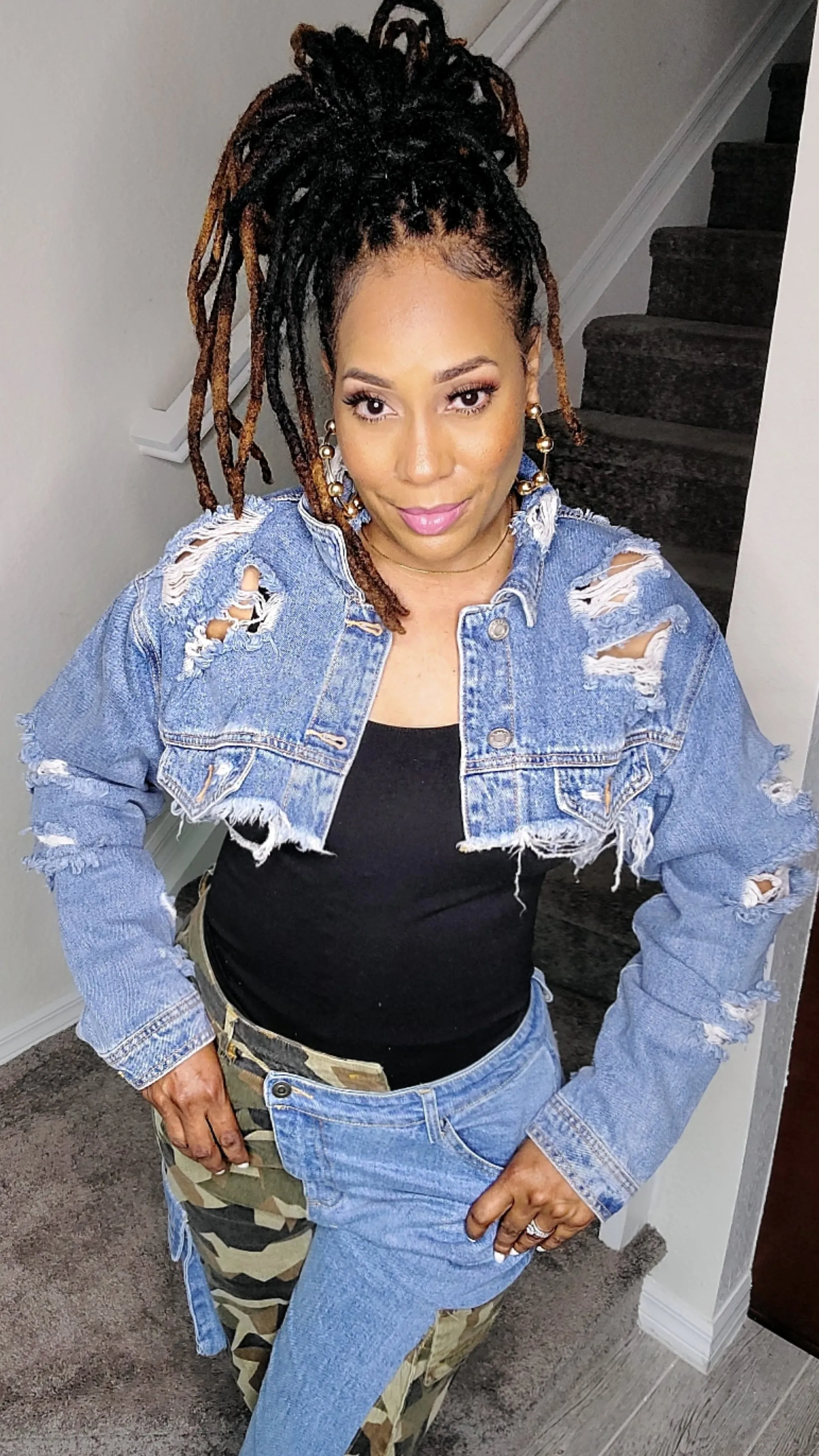 Crop it Denim Jacket