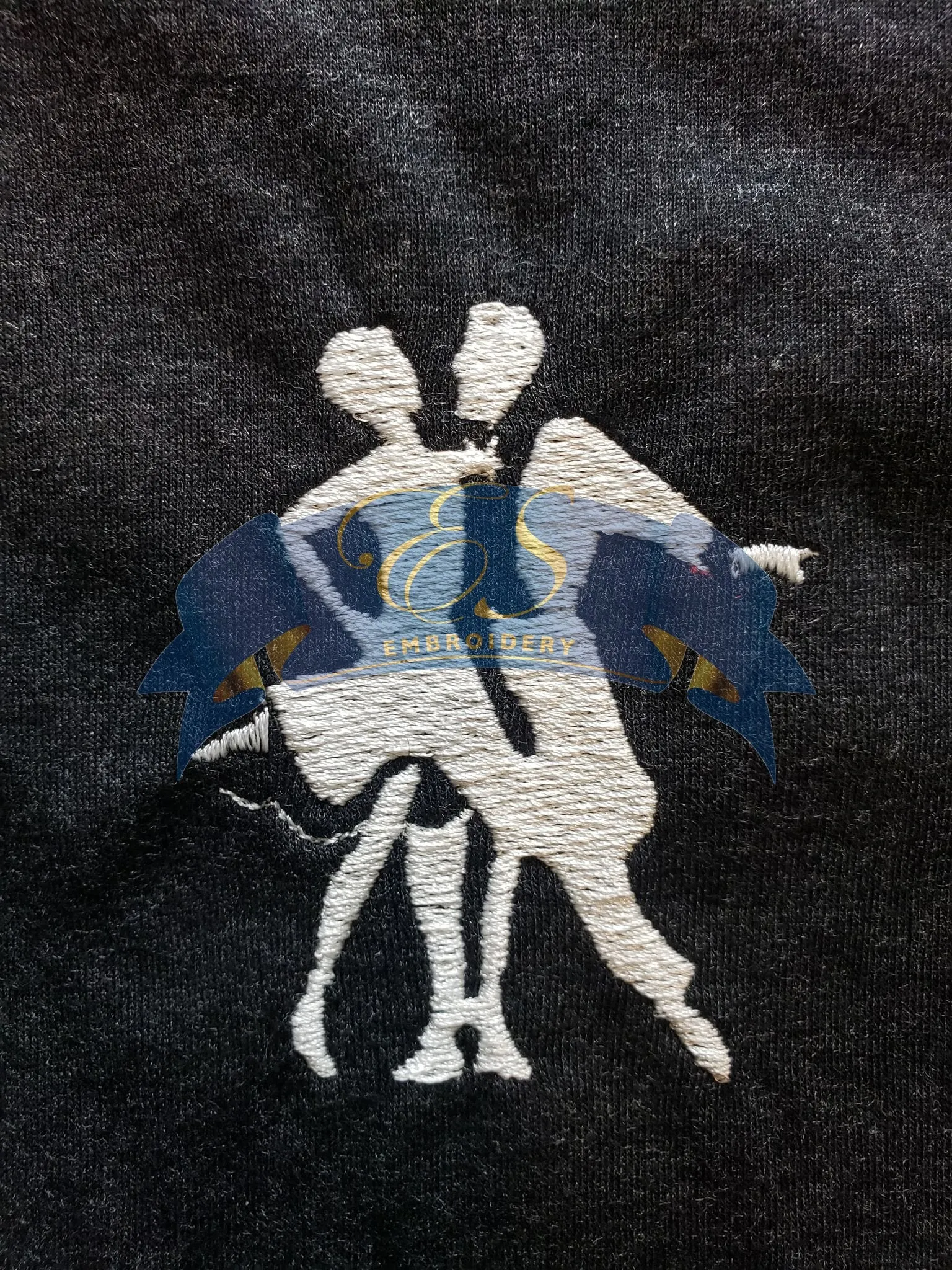 Dancing Couple Silhouette - WOMEN'S TOPS
