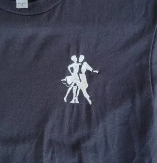 Dancing Couple Silhouette - WOMEN'S TOPS