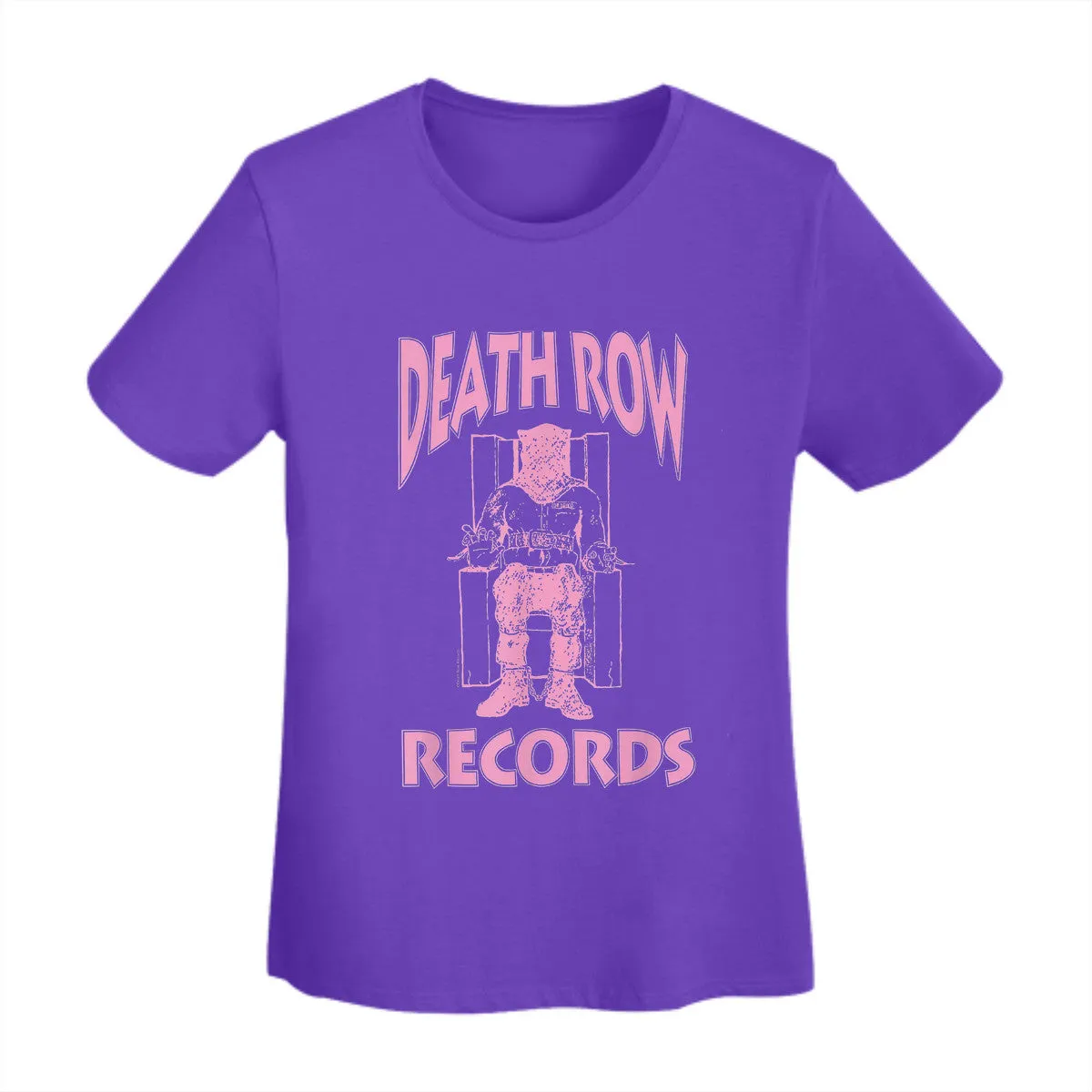 Death Row Records Pink Logo Women's T-Shirt