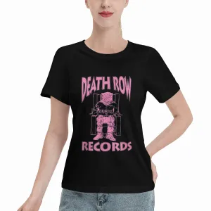 Death Row Records Pink Logo Women's T-Shirt