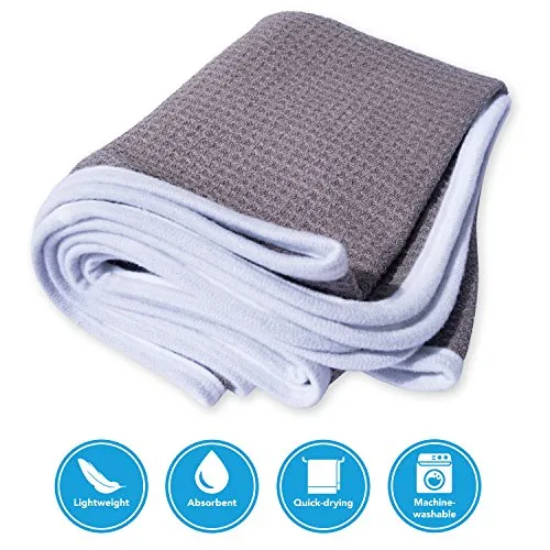 desired Fitness Gym Towels (2 Pack) for Workout, Sports and Exercise - Soft, Lightweight, Quick-drying, Odour-free