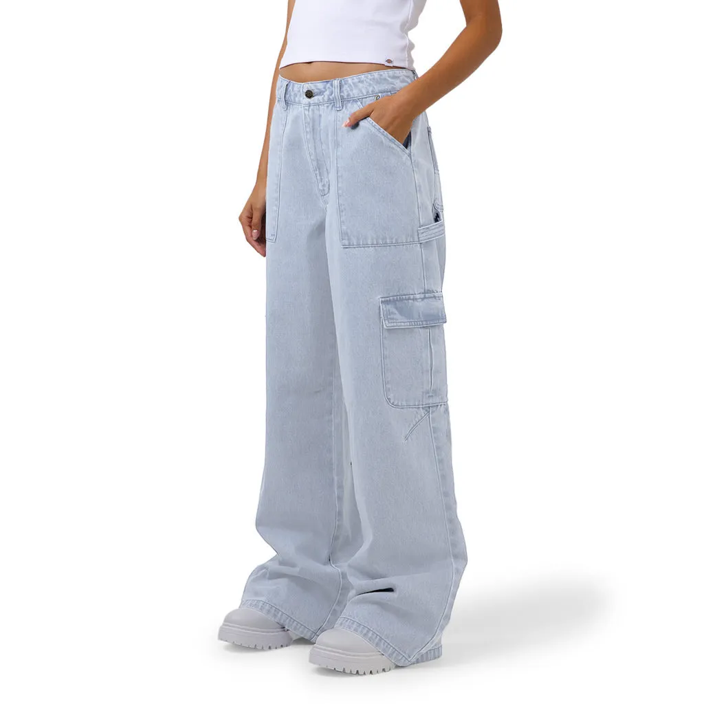 DICKIES VOSS LIGHT DENIM JEANS - SKY BLUE