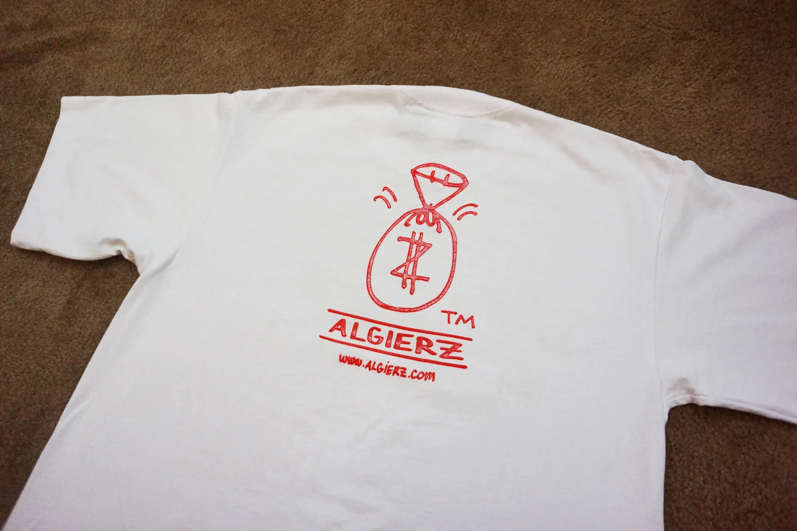 Don't Step On My Toes (white) T-shirt
