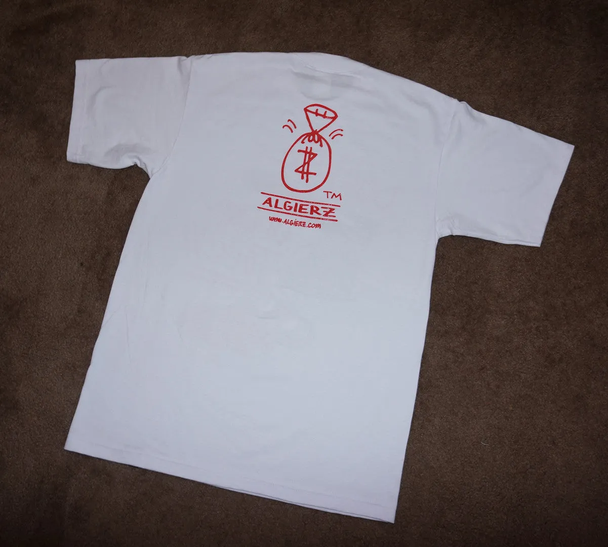 Don't Step On My Toes (white) T-shirt