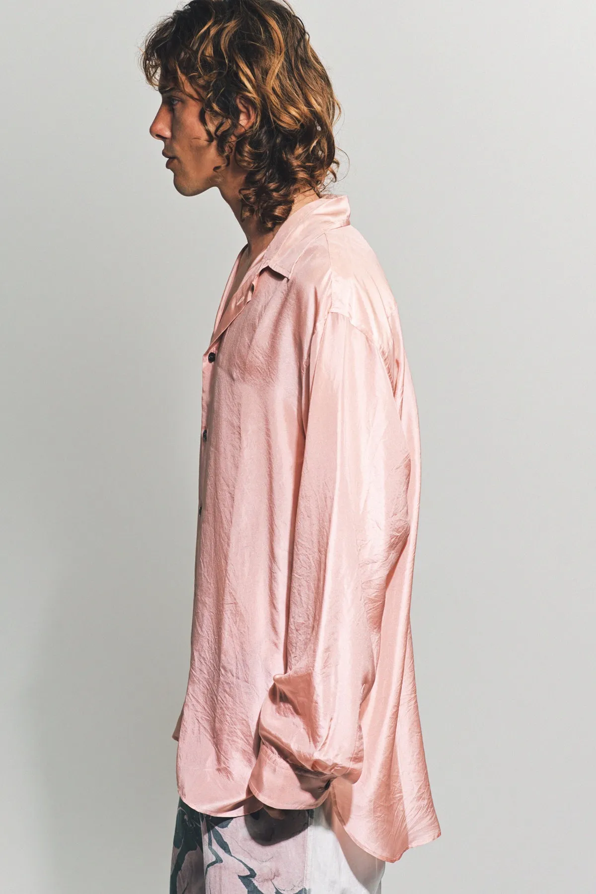 DRIES VAN NOTEN | SILK LONG SLEEVE SHIRT