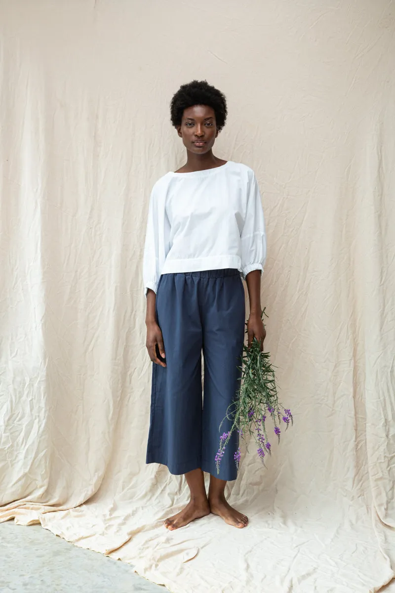 Dune Organic Cotton Top in White