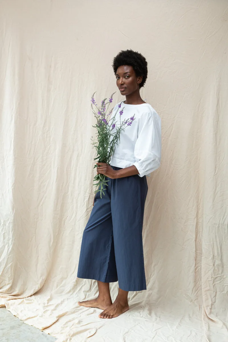 Dune Organic Cotton Top in White
