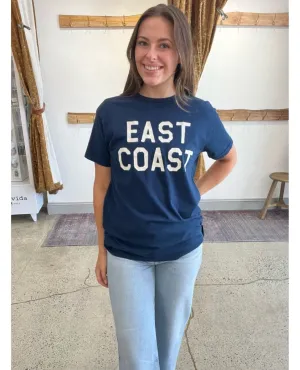 East Coast Vintage Blue Unisex Tee