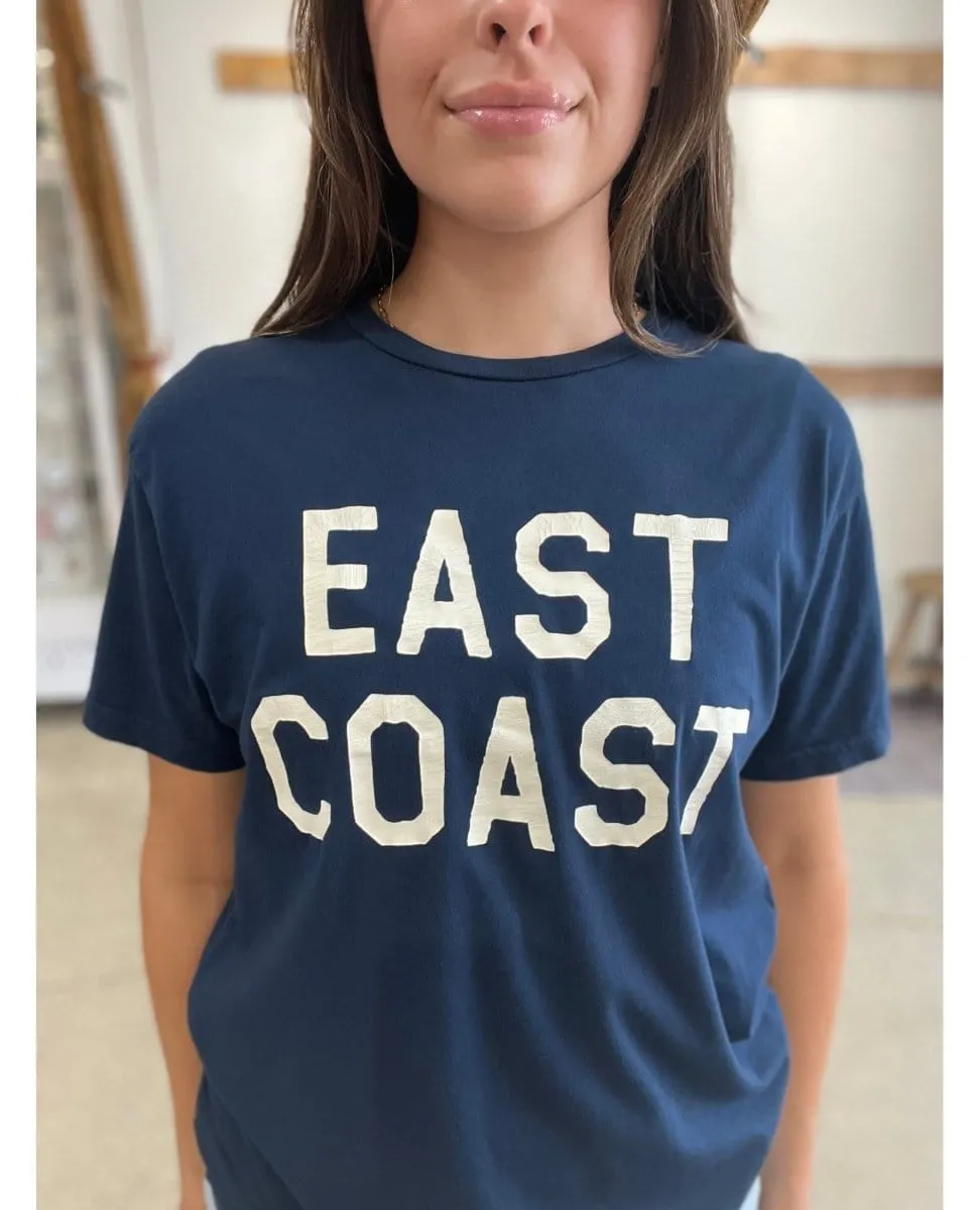 East Coast Vintage Blue Unisex Tee