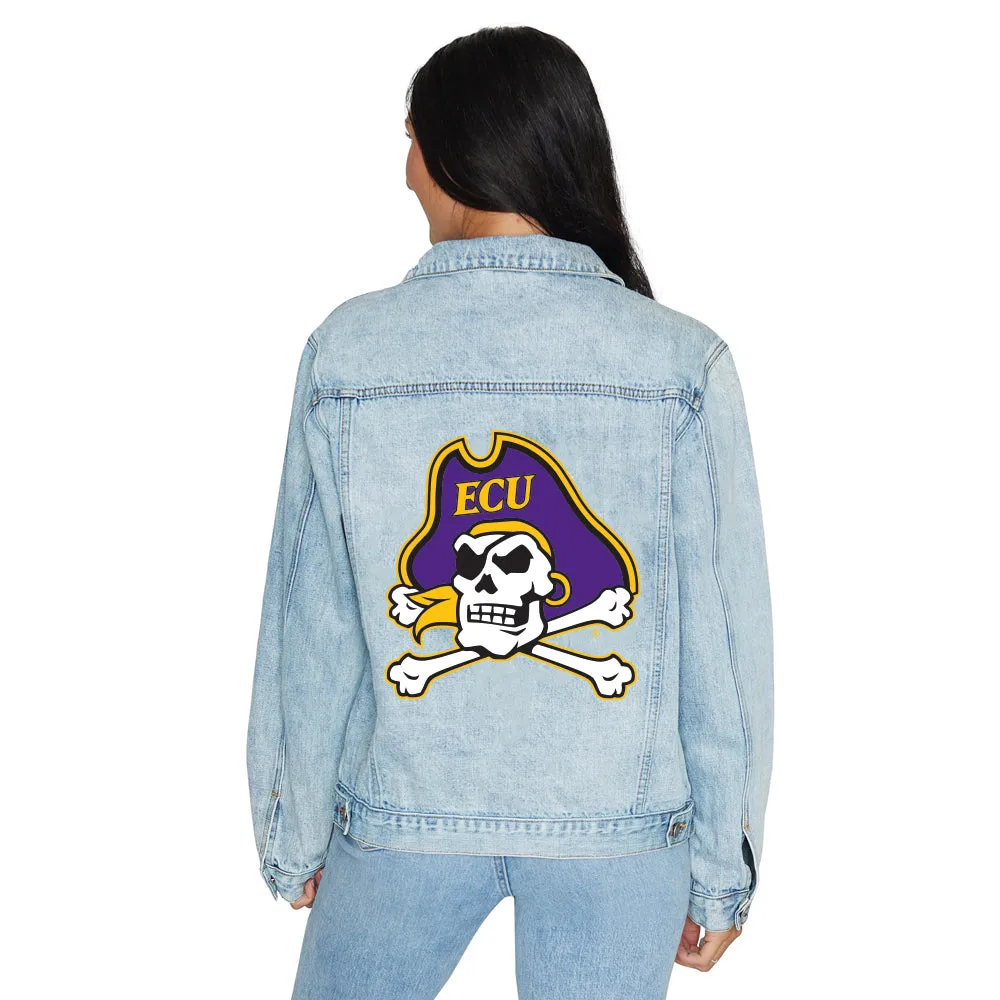 ECU Pirates Denim Jacket