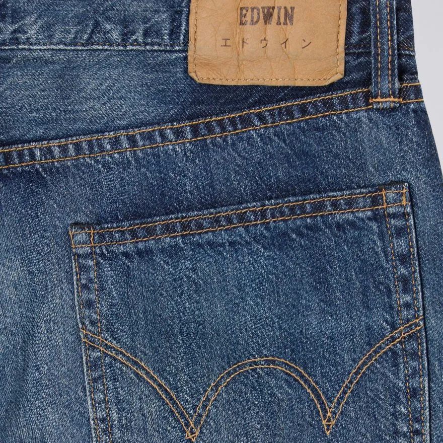 Edwin Loose Fit Jeans Red Selvage Dark Used