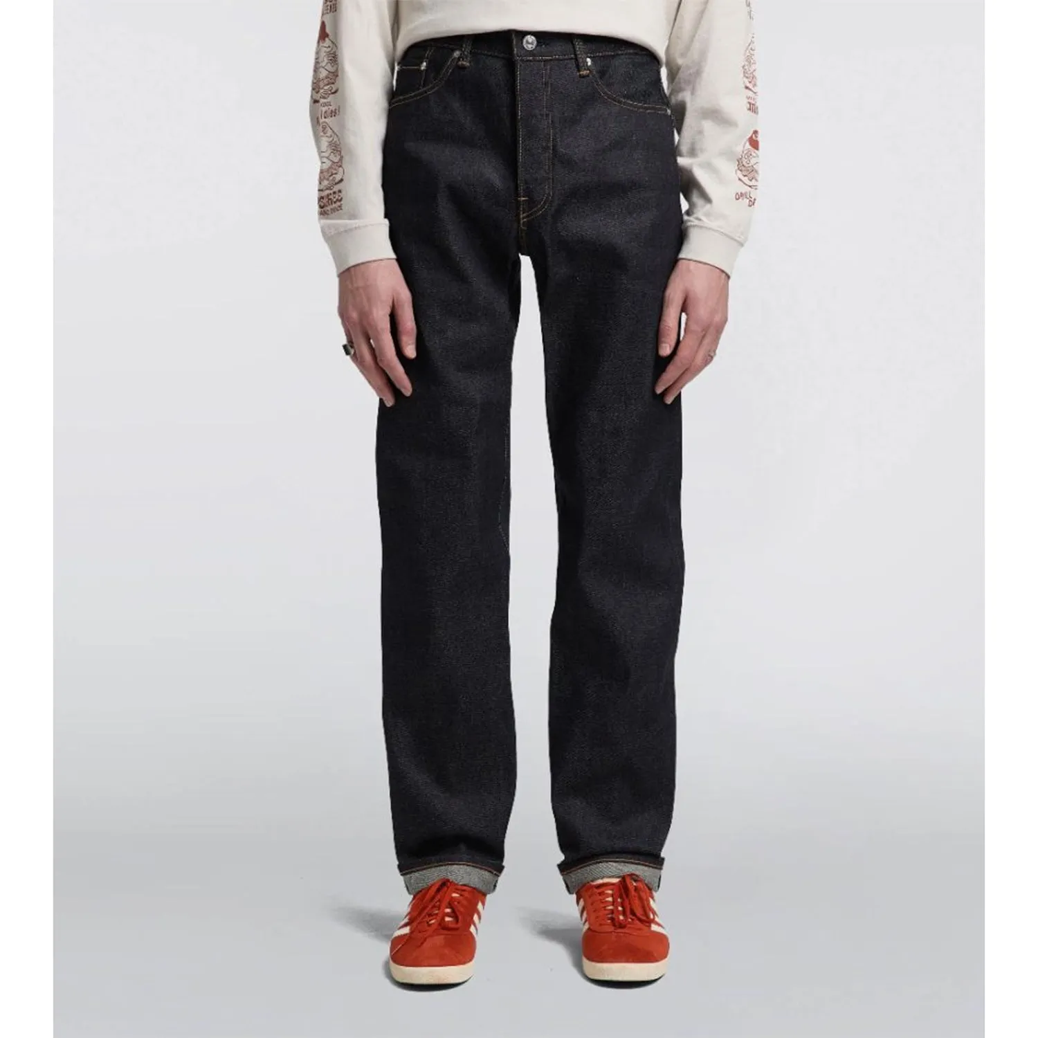Edwin Regular Straight Kaihara Blue Rainbow Selvage Unwashed
