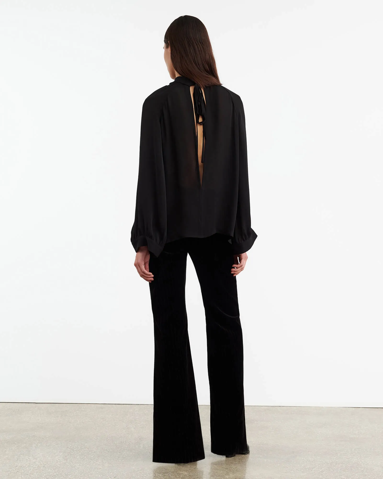 ELIANNA SILK BLOUSE
