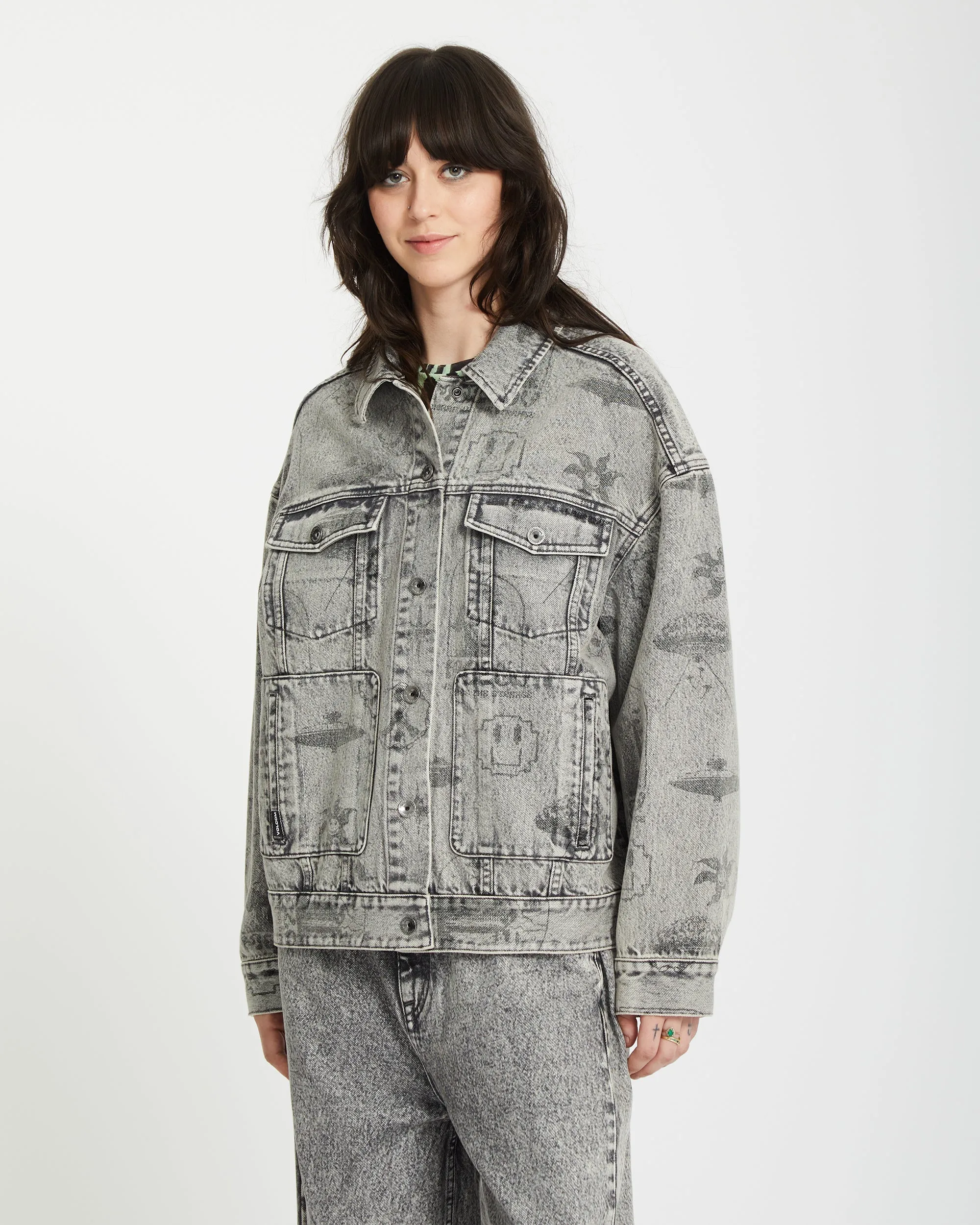 Filip Rygalski Denim Jacket - GREY VINTAGE