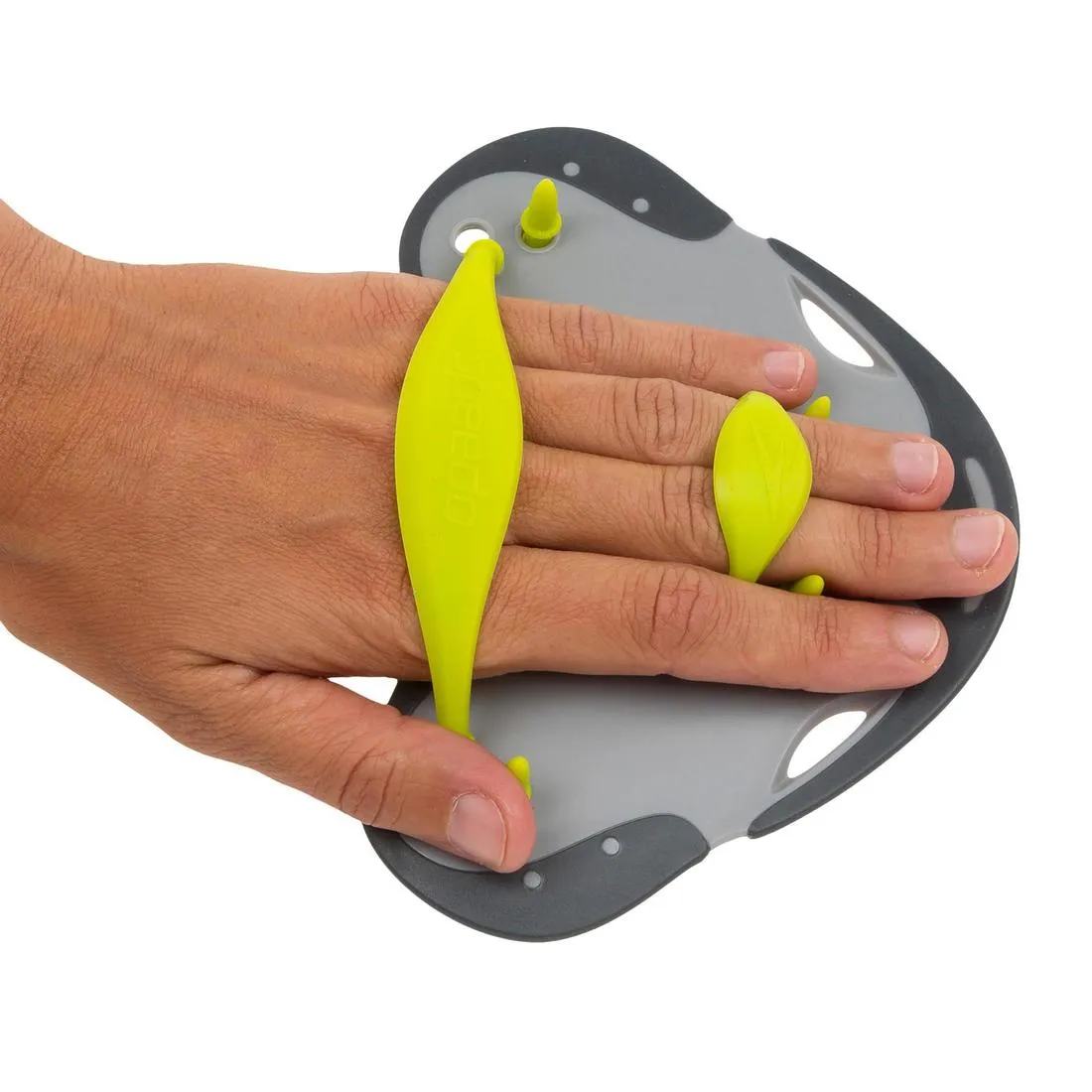 Finger Paddles Speedo Biofuse - Green Grey