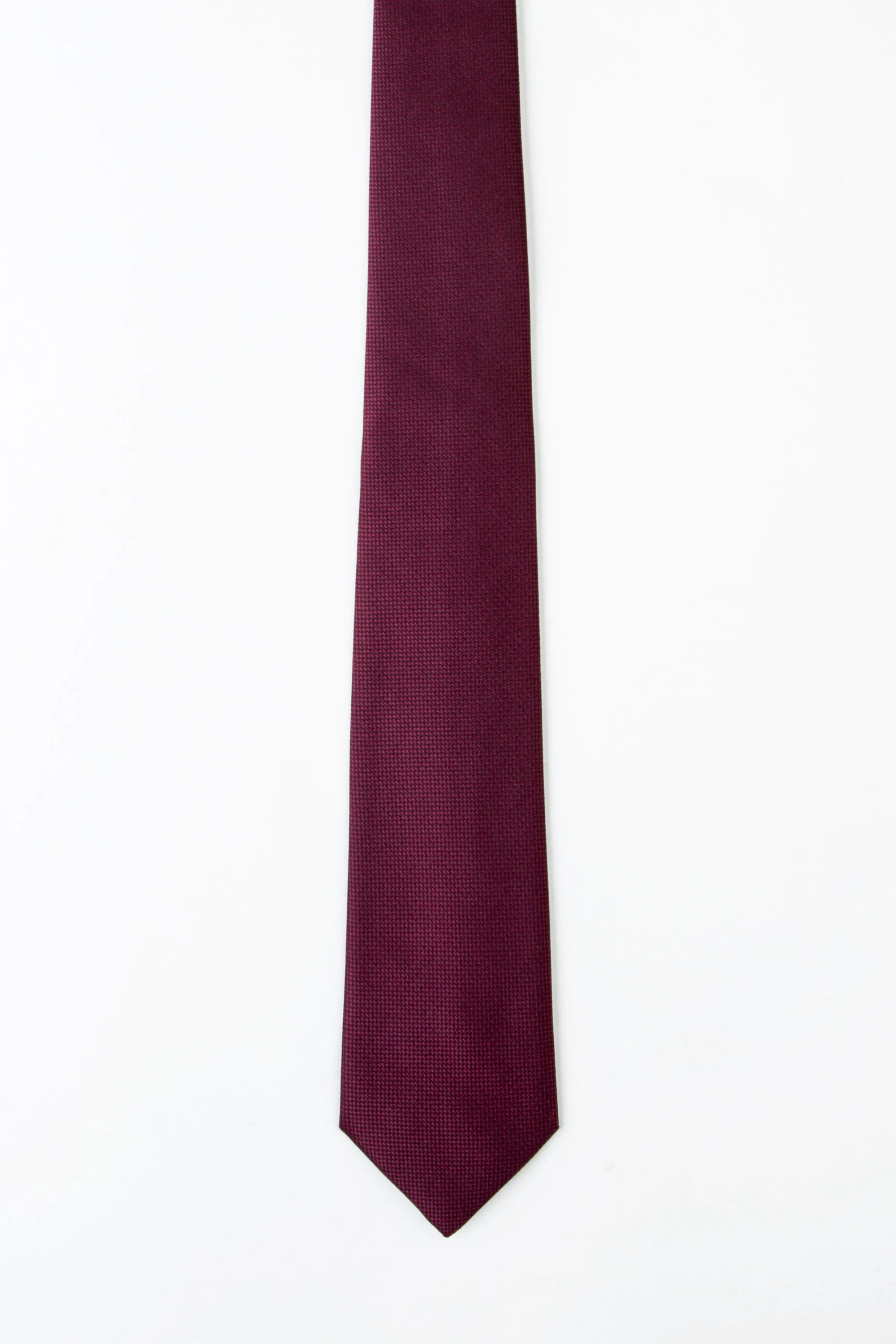 Formal Maroon Tie Loose
