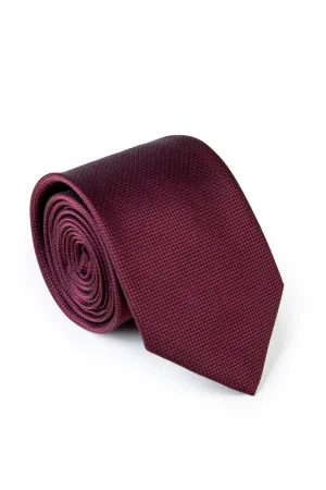 Formal Maroon Tie Loose