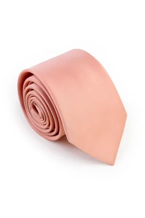 Formal Peach Tie Loose