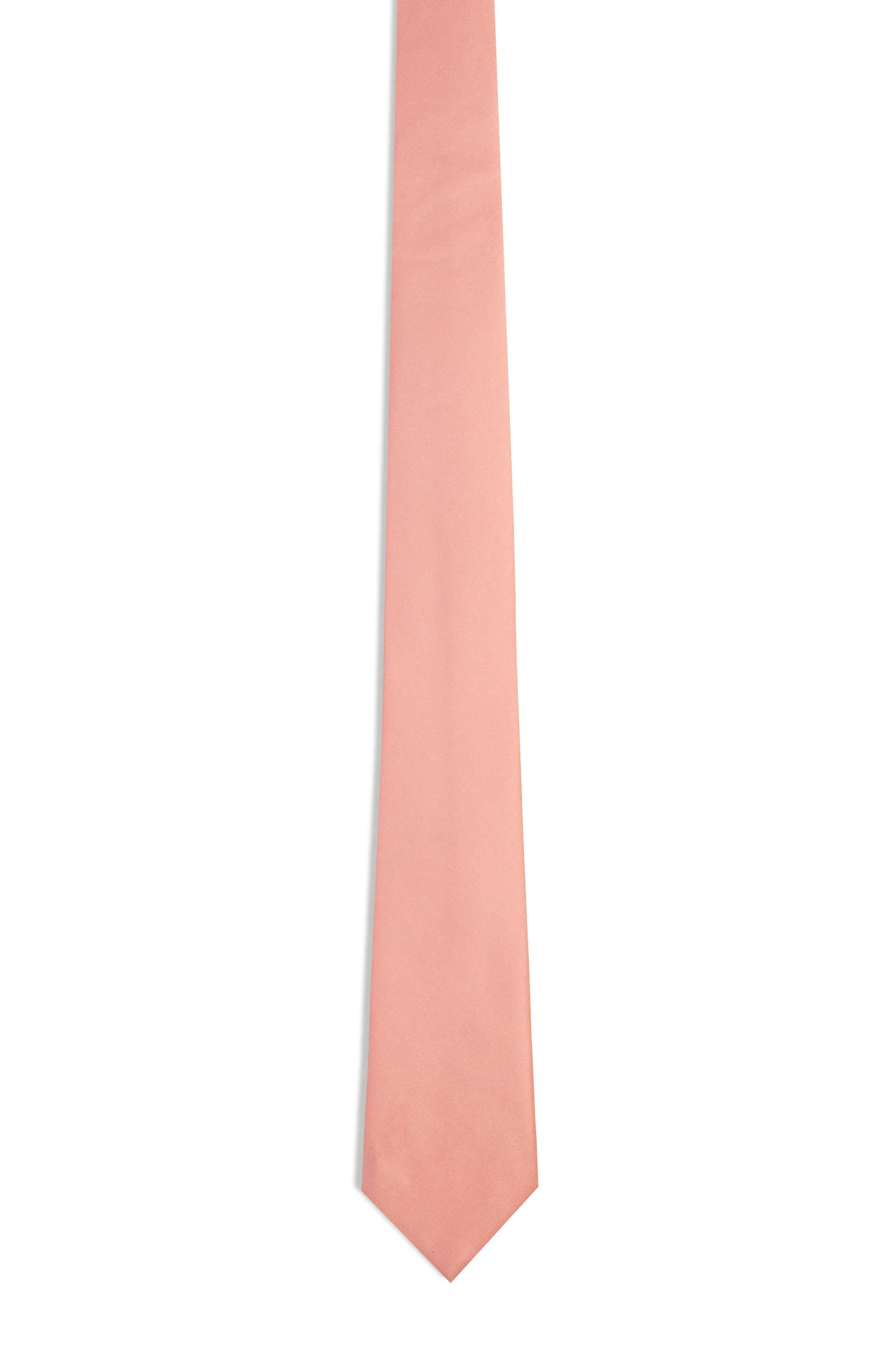 Formal Peach Tie Loose