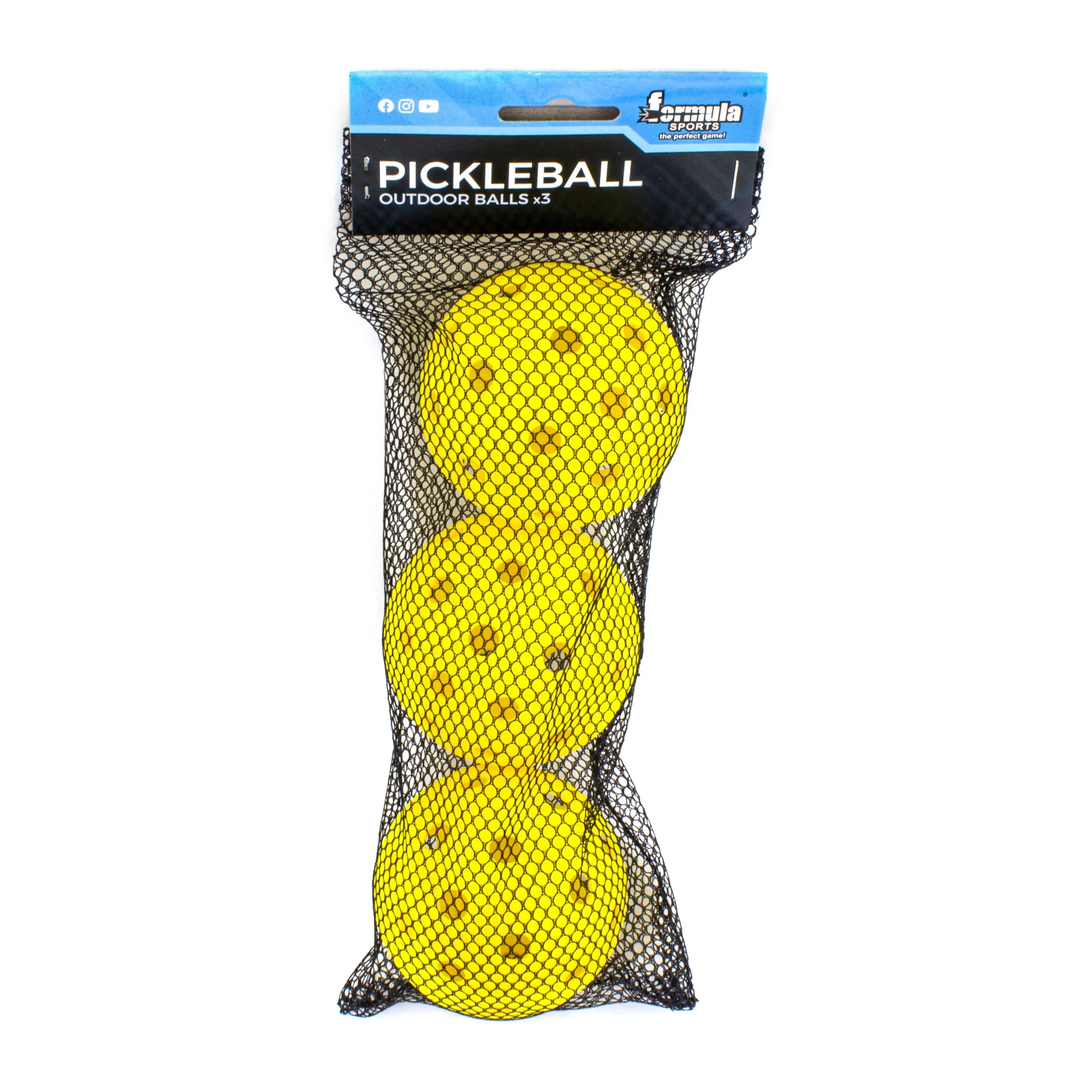 Formula Sports Pickleball Outdoor Balls 3 Pack