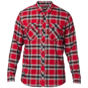 FOX FUSION TECH FLANNEL [CARDINAL]