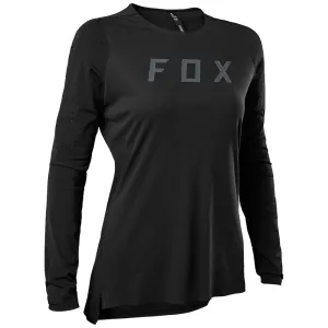 Fox Womens Flexair Pro Ls Jersey - Black
