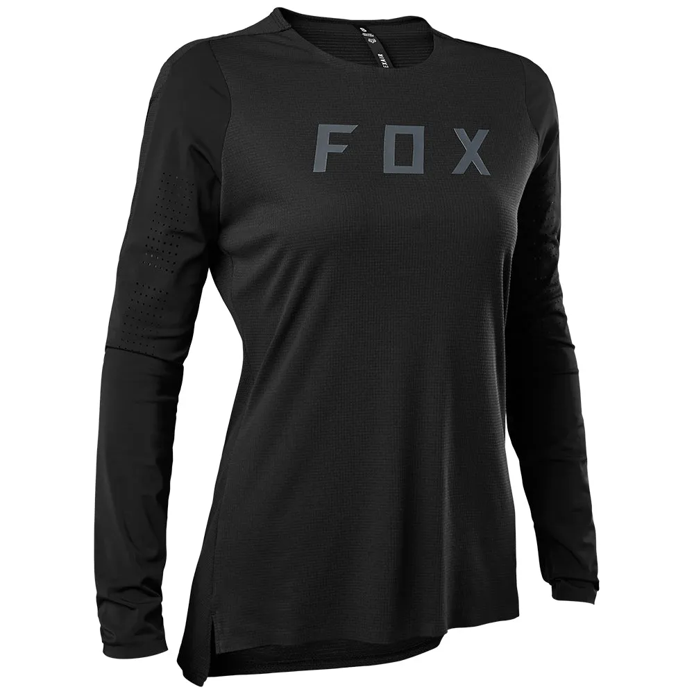 Fox Womens Flexair Pro Ls Jersey - Black