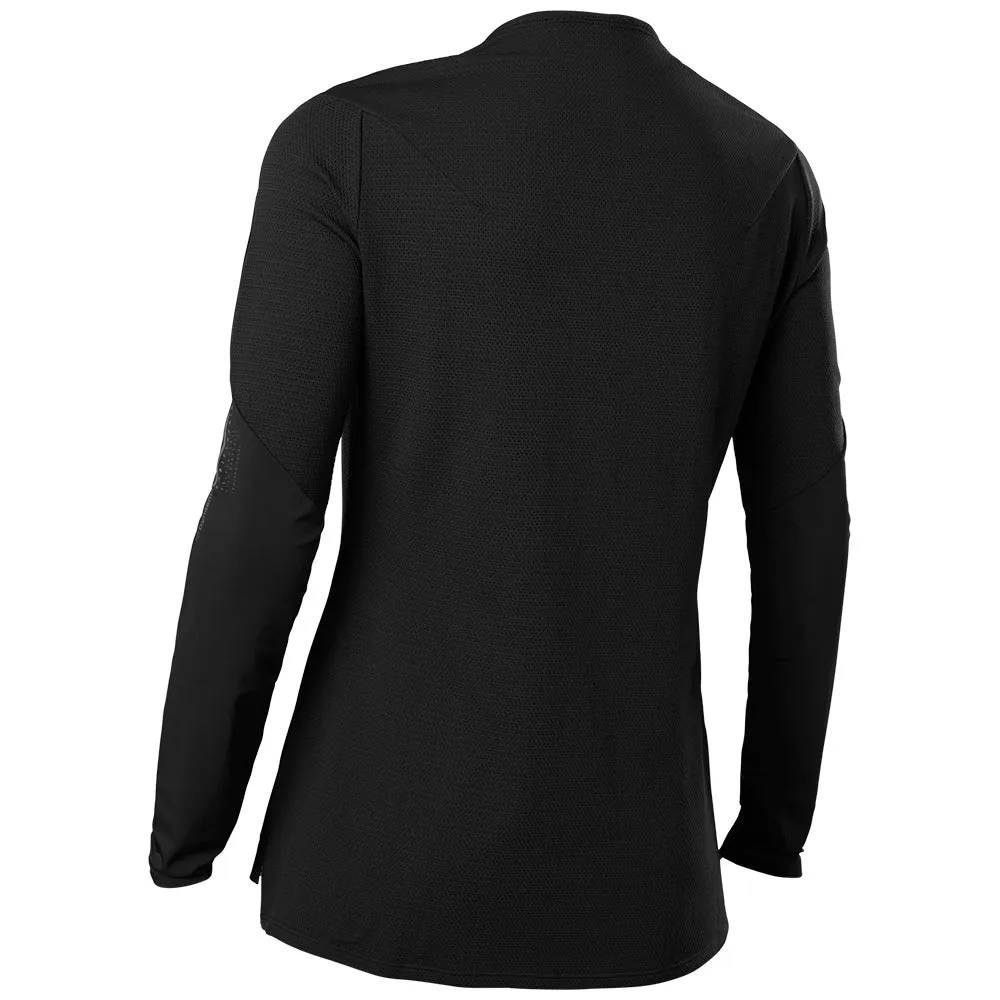 Fox Womens Flexair Pro Ls Jersey - Black