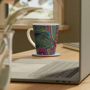 Garden Party Latte Mug, 12oz