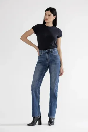 Greensboro High Rise Straight Denim