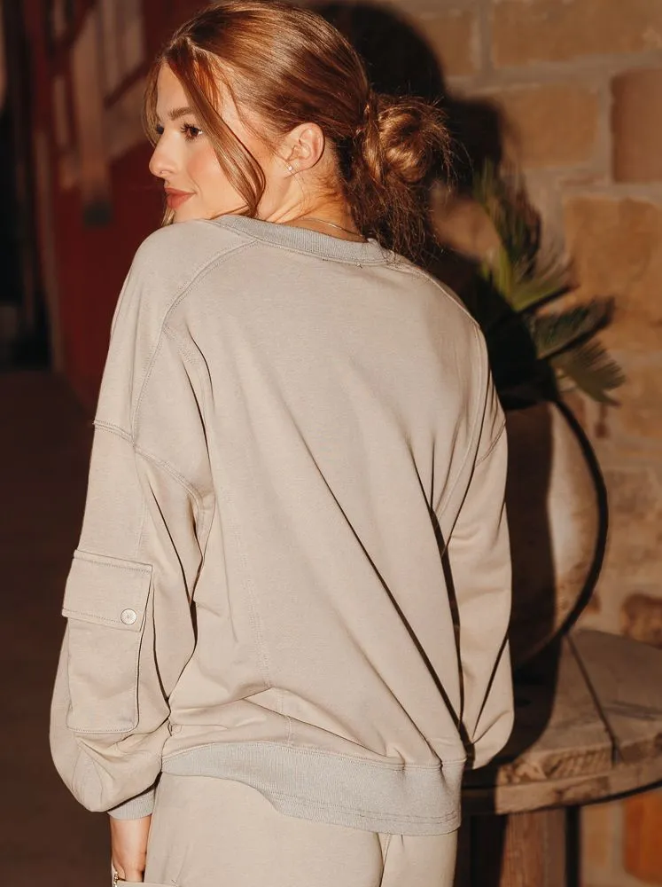 Grey Sweatshirt T63775-01