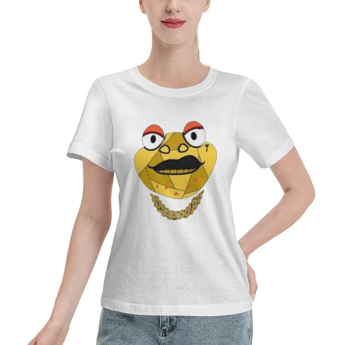 Gullah Gullah Island Binya Gold Chain Women's T-Shirt