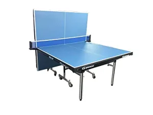Gymnco Regular Table Tennis Table with Wheel (Laminated Top 25 mm) (Free TT Table Cover   2 TT Racket & 1 Balls)