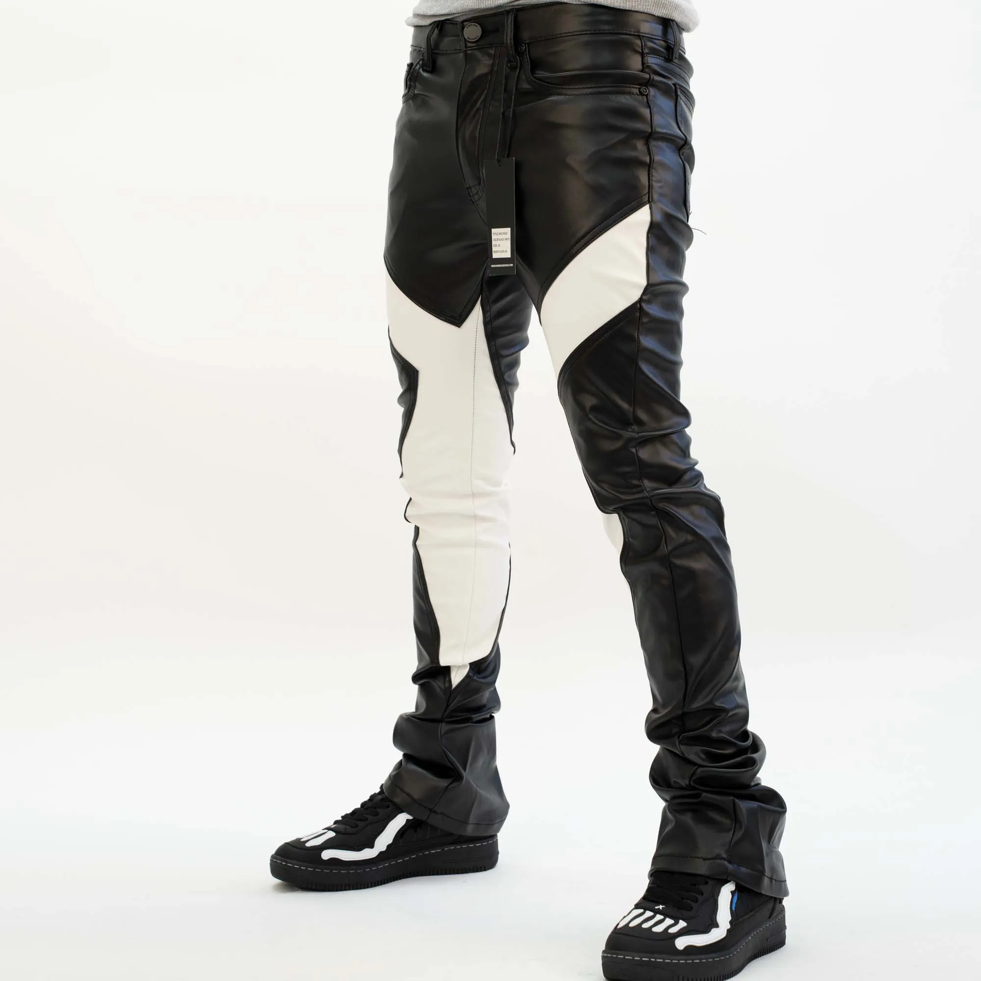 HOL STACKED DENIM (BLACK/WHITE)