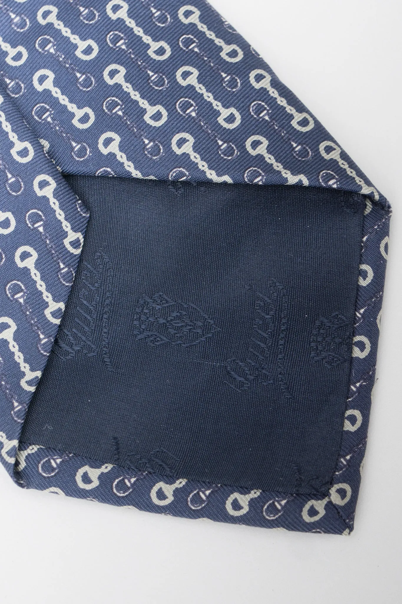 Horsebit Silk Tie