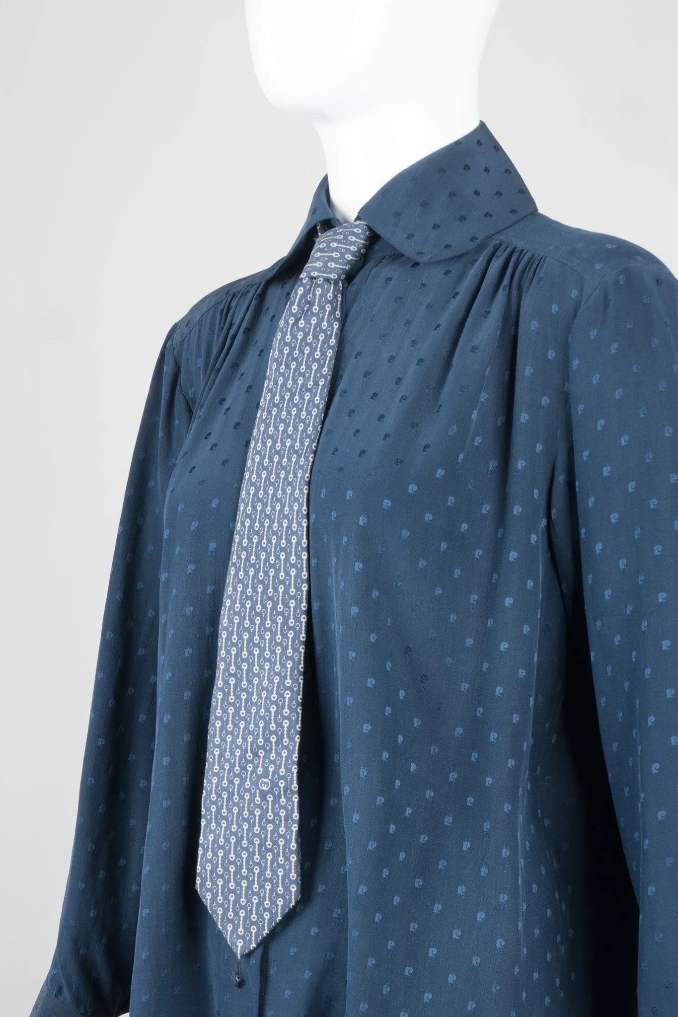 Horsebit Silk Tie