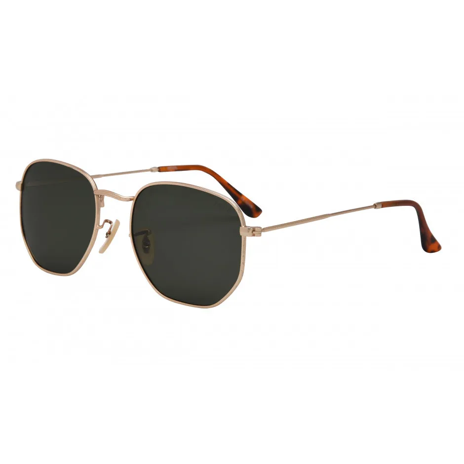 I-SEA - Penn Frames - Gold / Green G15 Lens