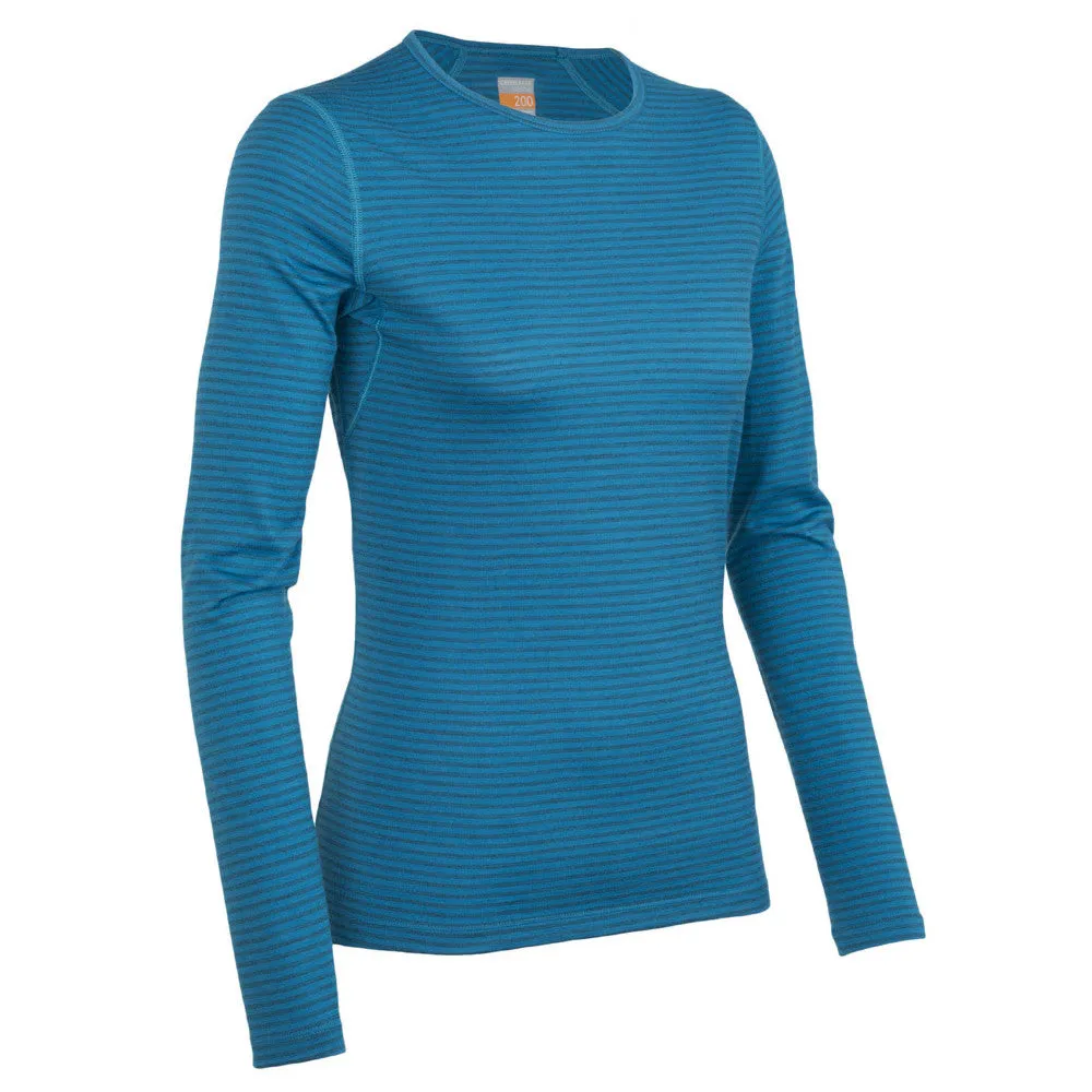 Icebreaker Women's Bodyfit 200 Oasis Long Sleeve Crewe