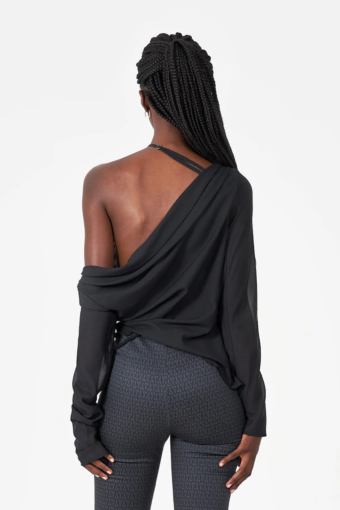 Áine Top in Black