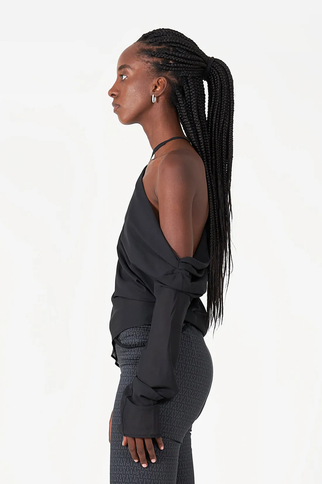 Áine Top in Black