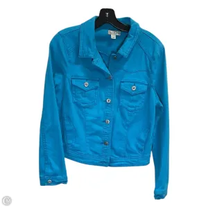 Jacket Denim By Live And Let Live In Blue Denim, Size: M