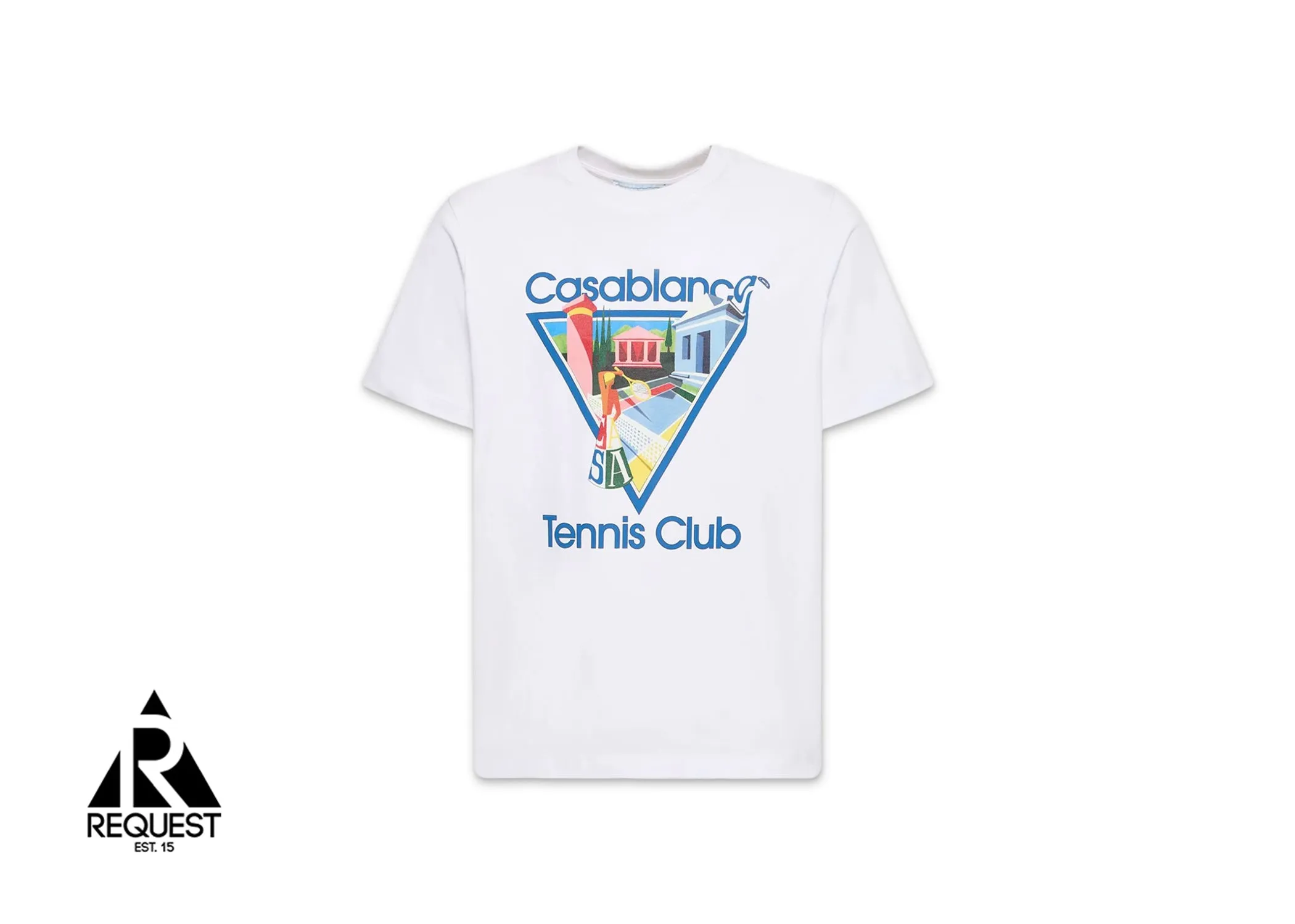La Joueuse Tennis Club Tee "White"