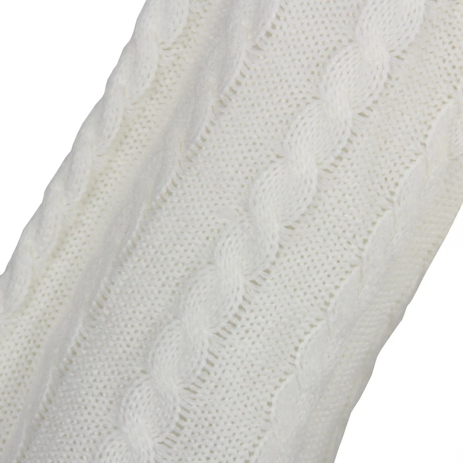 Lantern Sleeve Bow Tie Knitting Sweaters