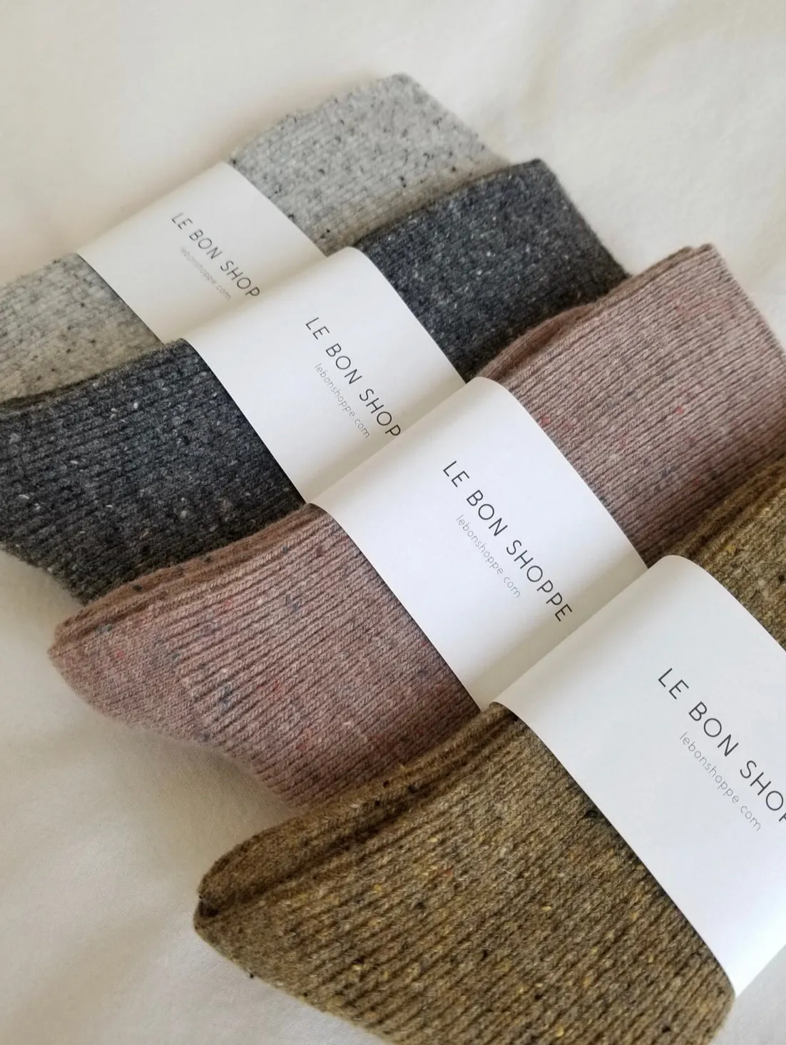 Le Bon Shoppe Snow Socks-Mauve