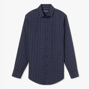 Leeward Dress Shirt - Navy Lexington Plaid