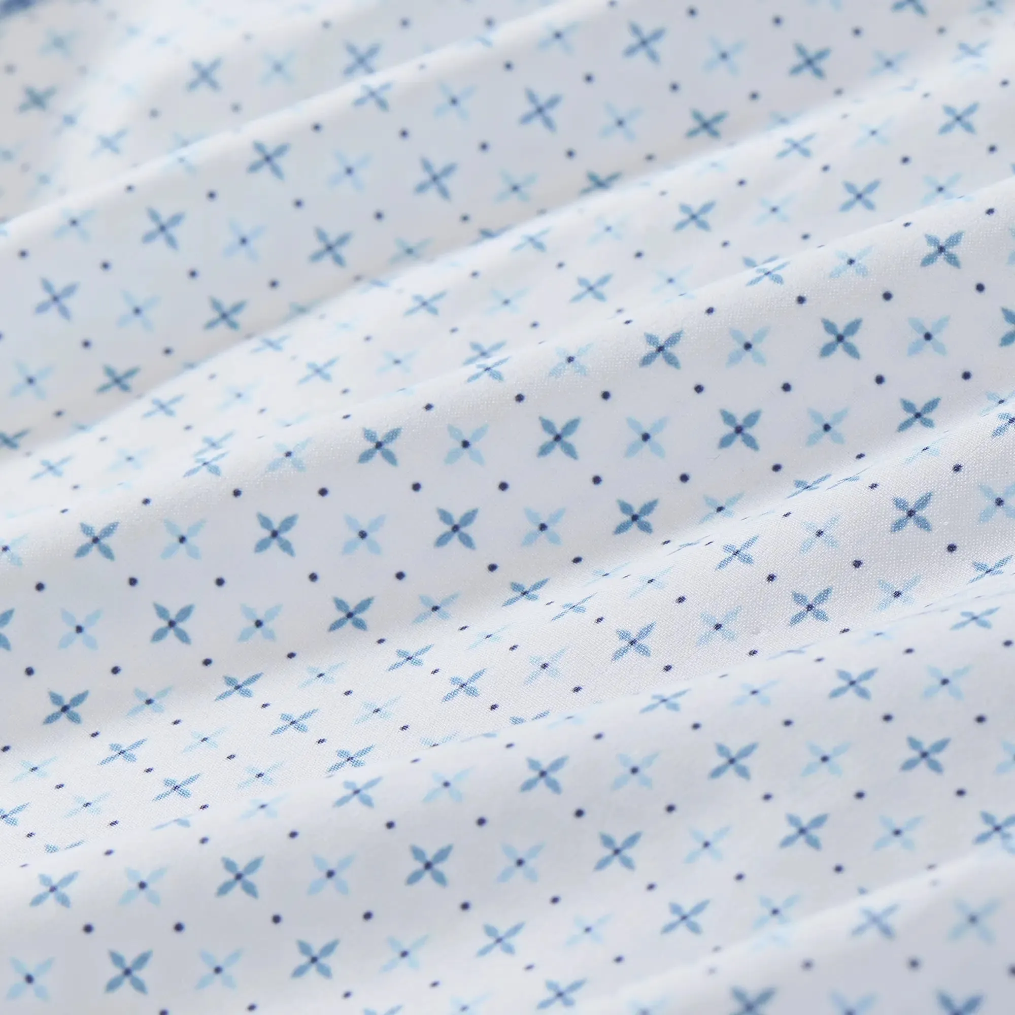 Leeward  Dress Shirt - White Hatch Mark